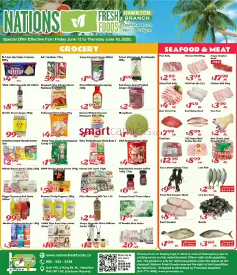 Nations Fresh Foods flyer