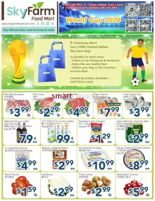 SkyFarm Food Mart (valid until 18-06)