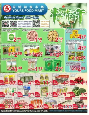 Yours Food Mart (valid until 18-06)