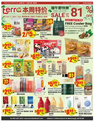 Terra Foodmart (valid until 18-06)