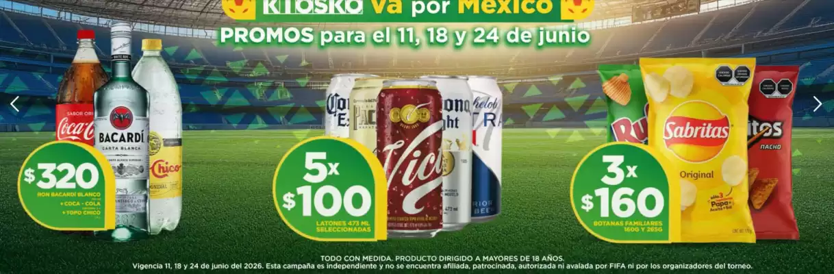 Kiosko (válido hasta 24-06)