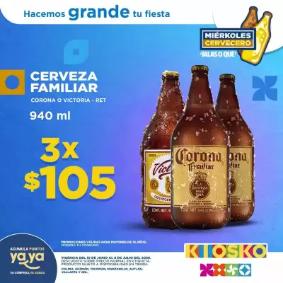 Kiosko (válido hasta 8-07)