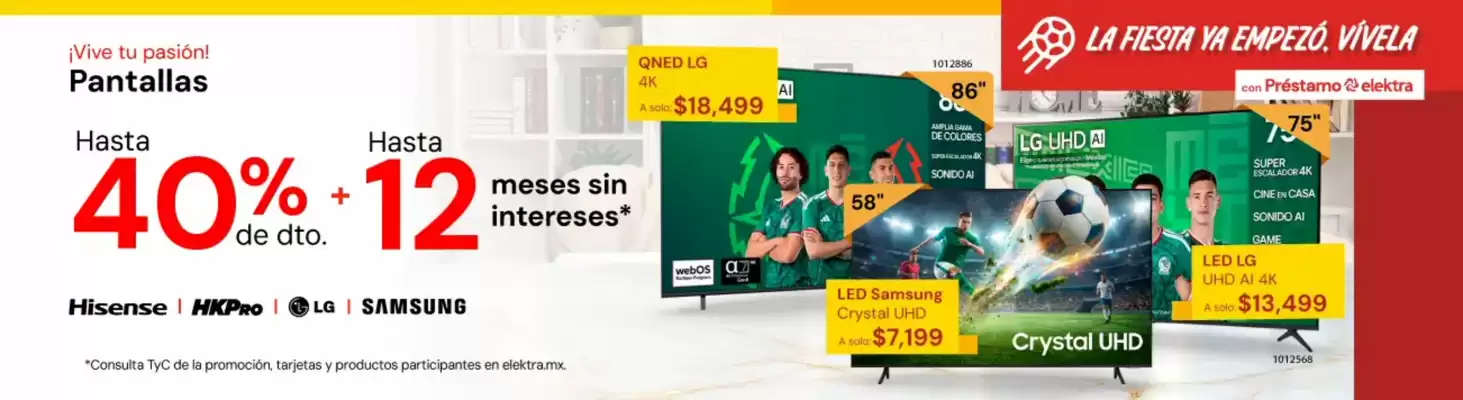 Elektra (válido hasta 30-06)