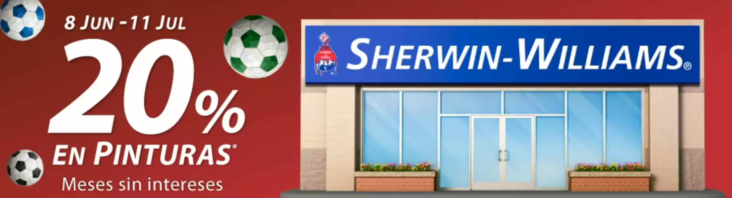 Sherwin Williams (válido hasta 11-07)