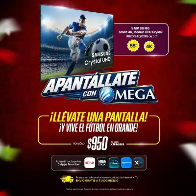 Megacable (válido hasta 31-07)