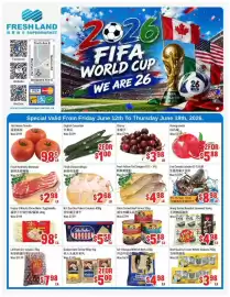 FreshLand Supermarket flyer week 24 Page 1