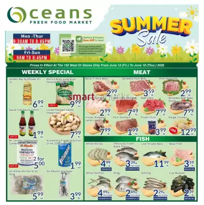 Oceans Fresh Food Market flyer