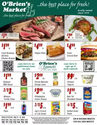 O'briens Market (valid until 16-06)