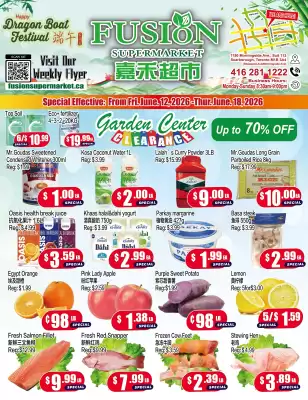 Fusion Supermarket flyer (valid until 18-06)