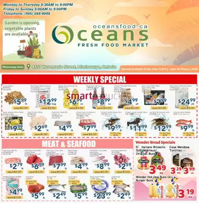 Oceans Fresh Food Market flyer