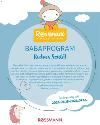 Rossmann (érvényes eddig: 12-07)