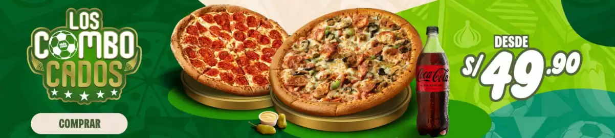 Catálogo Papa John's Página 1