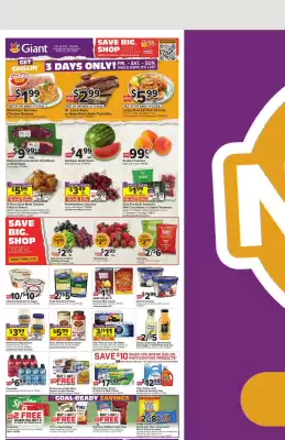 Giant Food weekly ad (valid until 18-06)