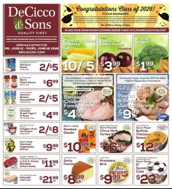 DeCicco & Sons weekly ad week 24 Page 1