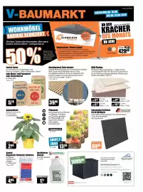 V Baumarkt Prospekt woche 25 Seite 1