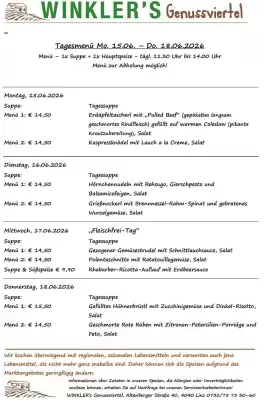Winkler Markt Flugblatt