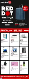 Staples flyer Page 1