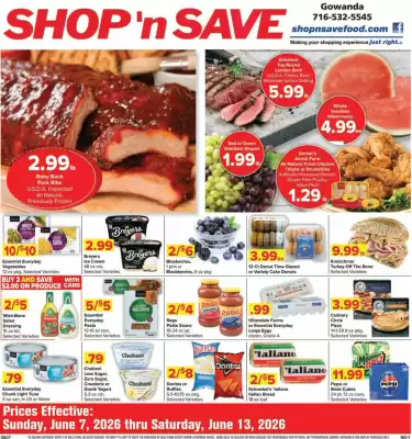 Shop 'n Save weekly ad (valid until 13-06)