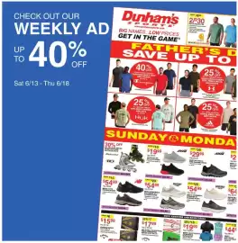 Dunham's Sports weekly ad week 24 Page 13
