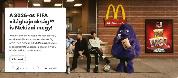 McDonald's akciós újság Oldal 1