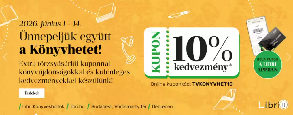 Libri (érvényes eddig: 18-06)