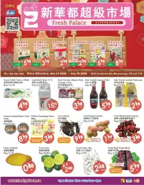 Fresh Palace Supermarket flyer week 24 Page 1