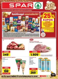Spar akciós újság hét 25 Oldal 1