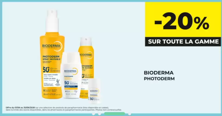 Pharmacie Lafayette (valable jusqu'au 30-06)