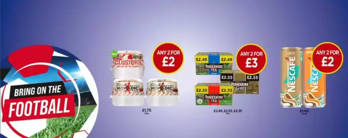 Budgens leaflet Page 1