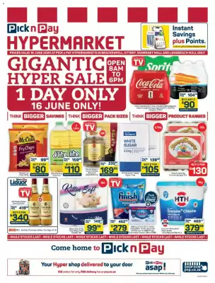 Pick n Pay Hypermarket (valid until 16-06)