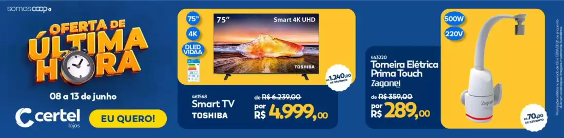 Folheto Lojas Certel Página 2