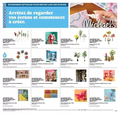 Michaels flyer