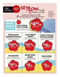 Fabricland flyer Page 7