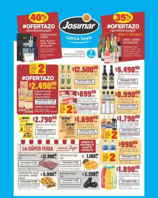 Josimar (válido hasta 18-06)