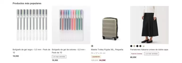Catálogo Muji Página 1