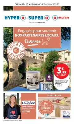 U Express (valable jusqu'au 28-06)