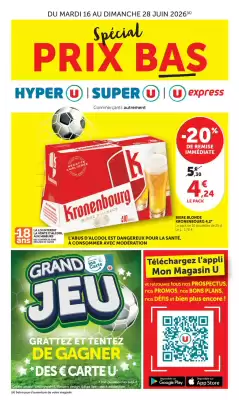 Hyper U (valable jusqu'au 28-06)
