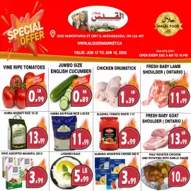 Al-Quds Supermarket flyer week 24 Page 1