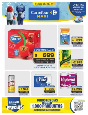 Folleto Carrefour Maxi (válido hasta 18-06)