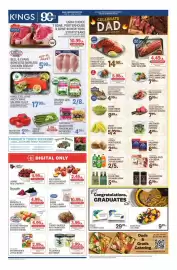 Kings Food Markets weekly ad week 24 Page 1