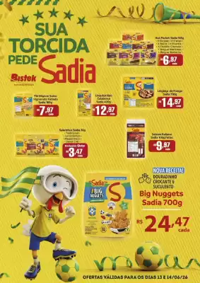 Encarte Bistek Supermercados (válido até 14-06)