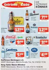 Getränke Oase Prospekt Seite 1