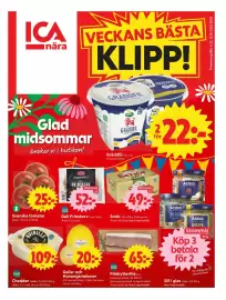 ICA Nära reklamblad vecka 25 Sida 1