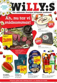 Willys reklamblad vecka 25 Sida 1