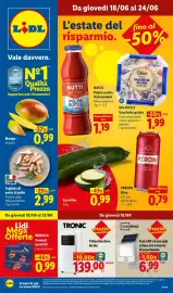 Volantino Lidl settimana 25 Pagina 1