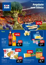 KONSUM Prospekt woche 25 Seite 1