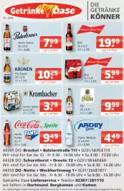 Getränke Oase Prospekt woche 25 Seite 1