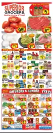 Superior Grocers weekly ad week 24 Page 1