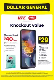 Dollar General weekly ad Page 1