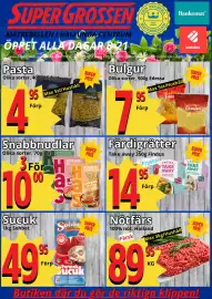Supergrossen reklamblad vecka 25 Sida 1